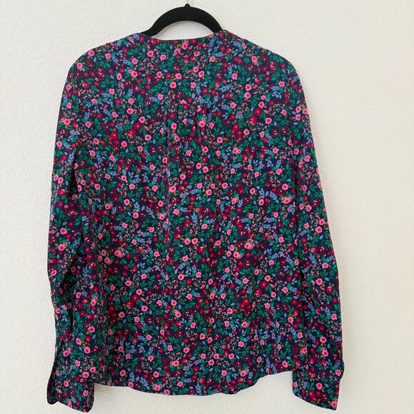 NWT J. Crew Factory Floral Button Down - Picture 2 of 5